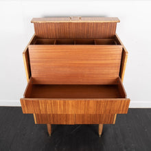 Load image into Gallery viewer, Retro Walnut Metamorphic Fold Out Bureau
