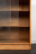 Load image into Gallery viewer, Vintage Walnut and Glass Display Cabinet
